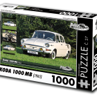 Puzzle - Retro-auta - Puzzle Škoda 1000 MB (1965)