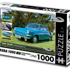 Puzzle - Retro-auta - Puzzle Škoda 1000 MB (1966)
