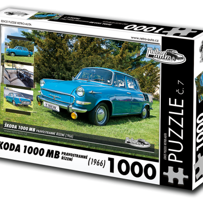Puzzle Škoda 1000 MB (1966)