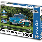 Puzzle - Retro-auta - Puzzle Škoda 1000 MB VB (1967)