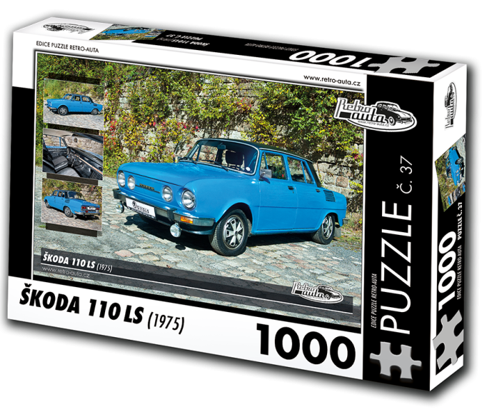 Puzzle - Retro-auta - Puzzle Škoda 10 LS (1975)