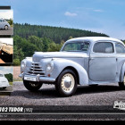 Puzzle - Retro-auta - Puzzle Škoda 1102 Tudor (1952)