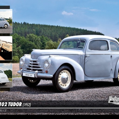Puzzle Škoda 1102 Tudor (1952)