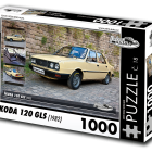 Puzzle - Retro-auta - Puzzle Škoda 120 GLS (1982)