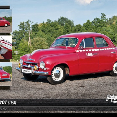 Puzzle Škoda 1201 (1958)