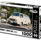 Puzzle - Retro-auta - Puzzle Škoda 1203 SA (1980)