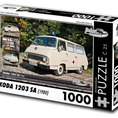Puzzle Škoda 1203 SA (1980)