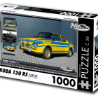Puzzle - Retro-auta - Puzzle Škoda 130 RS (1977)