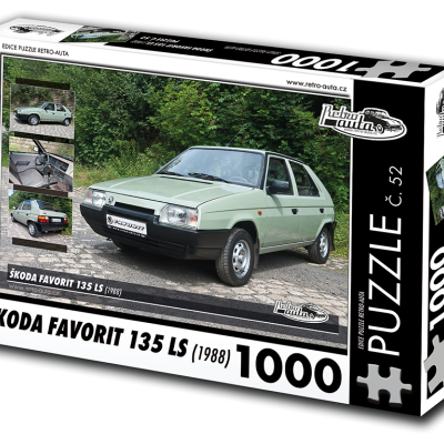 Puzzle Škoda Favorit 135 LS (1988)