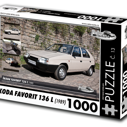 Puzzle Škoda Favorit 136 L (1989)