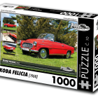 Puzzle - Retro-auta - Puzzle Škoda Felicia (1960)