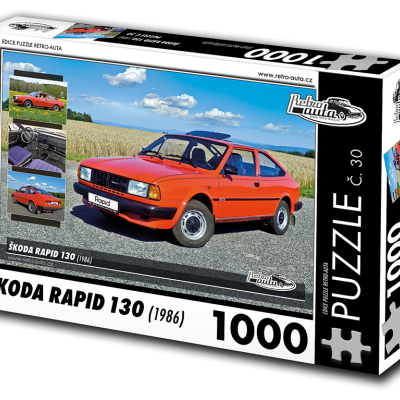 Puzzle Škoda Rapid 130 (1986)