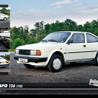 Puzzle Škoda Rapid 136 (1988)