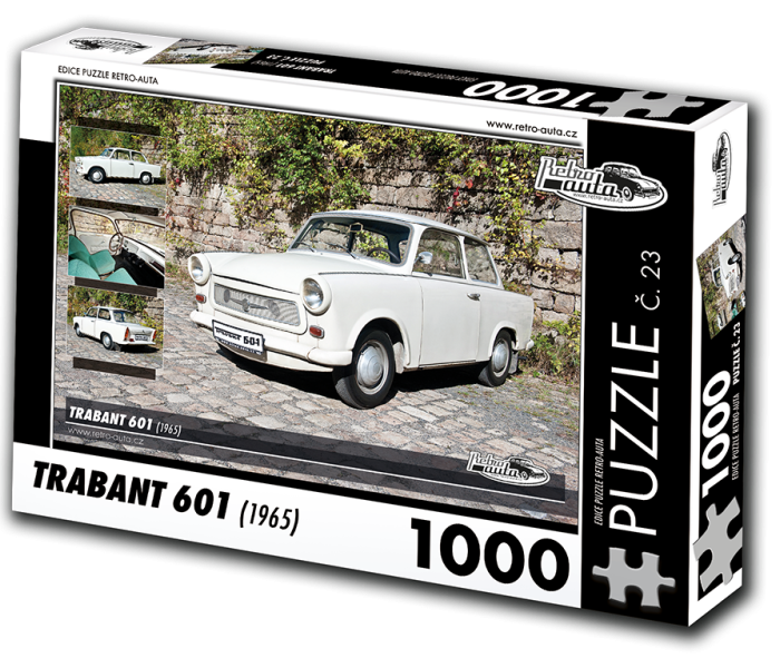 Puzzle - Retro-auta - Puzzle Trabant 601 (1965)