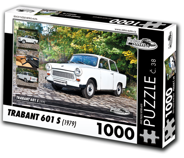 Puzzle - Retro-auta - Puzzle Trabant 601 S (1979)