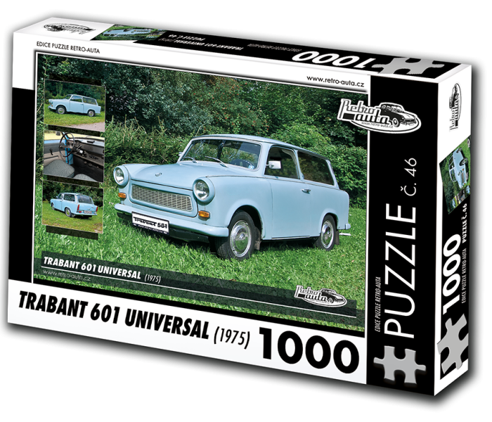 Puzzle - Retro-auta - Puzzle Trabant 01 Universal (1975)