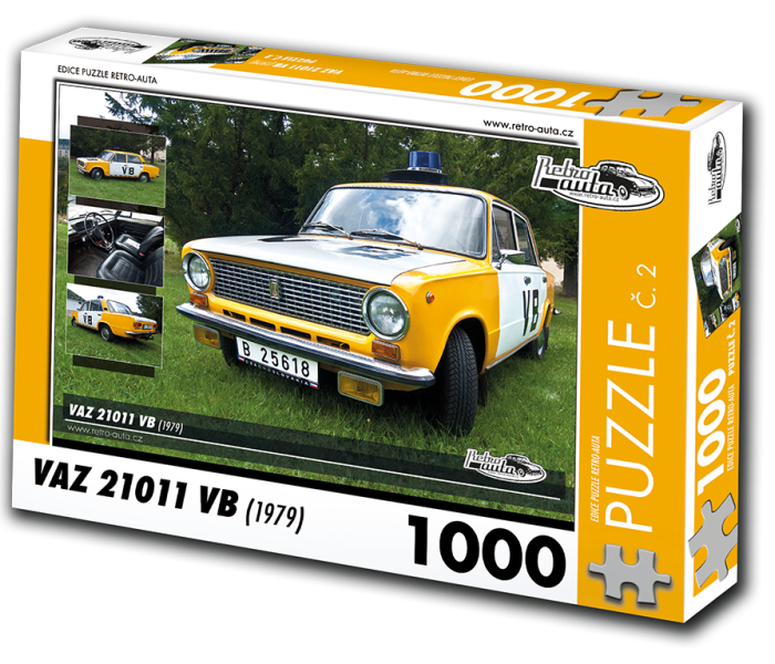 Puzzle - Retro-auta - Puzzle VAZ 21011 VB (1979)