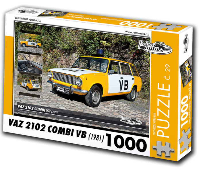 Puzzle - Retro-auta - Puzzle VAZ 2102 combi VB (1981)