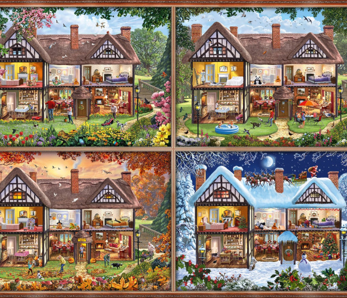 Puzzle - Schmidt - Dům čtyř ročních období