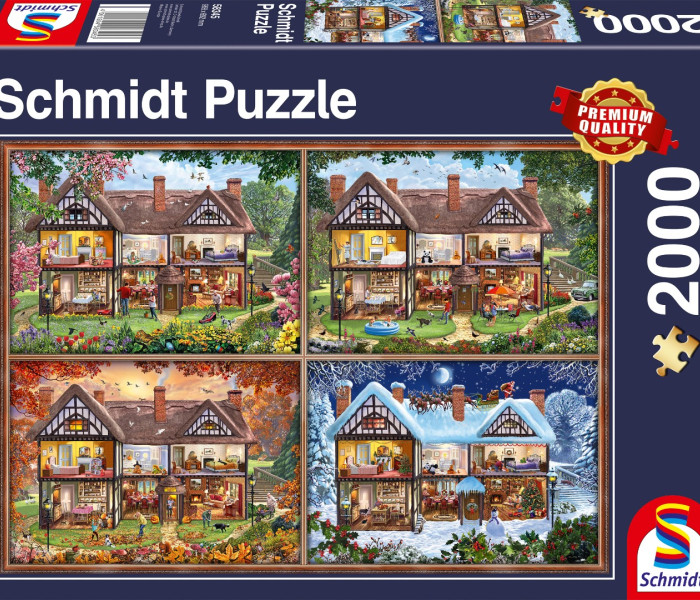 Puzzle - Schmidt - Dům čtyř ročních období
