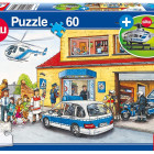Puzzle - Schmidt - Policejní vrtulník + model vrtulníku