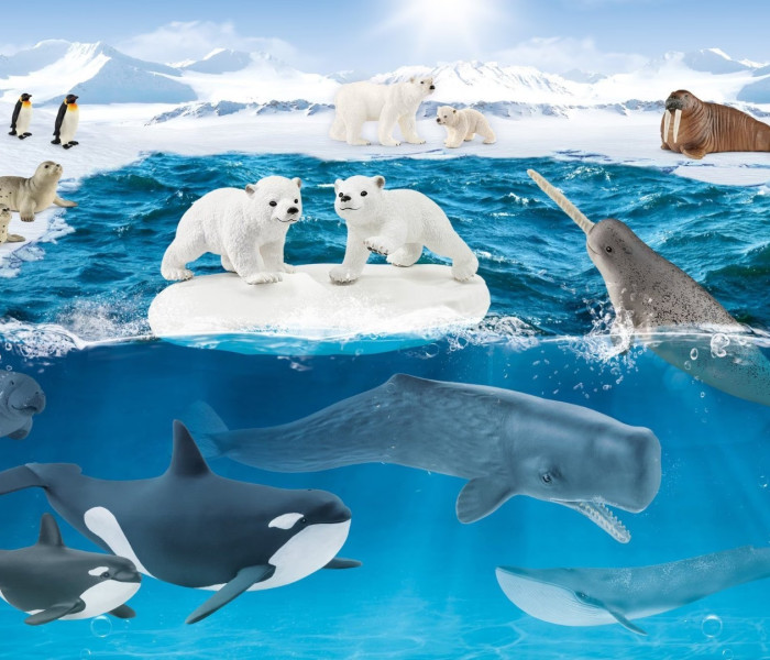 Puzzle - Schmidt - V Antarktidě + figurka