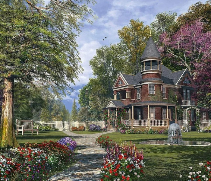 Puzzle - Schmidt - Venkovská rezidence s věžičkou