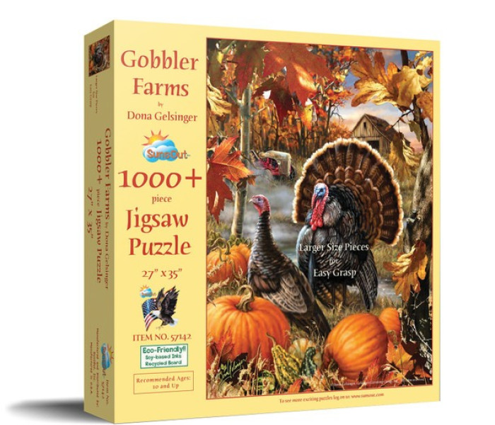 Puzzle - Sunsout - Krocani na podzim