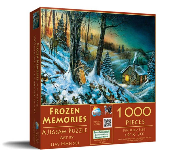 Puzzle - Sunsout - Vzpomínky na zimu