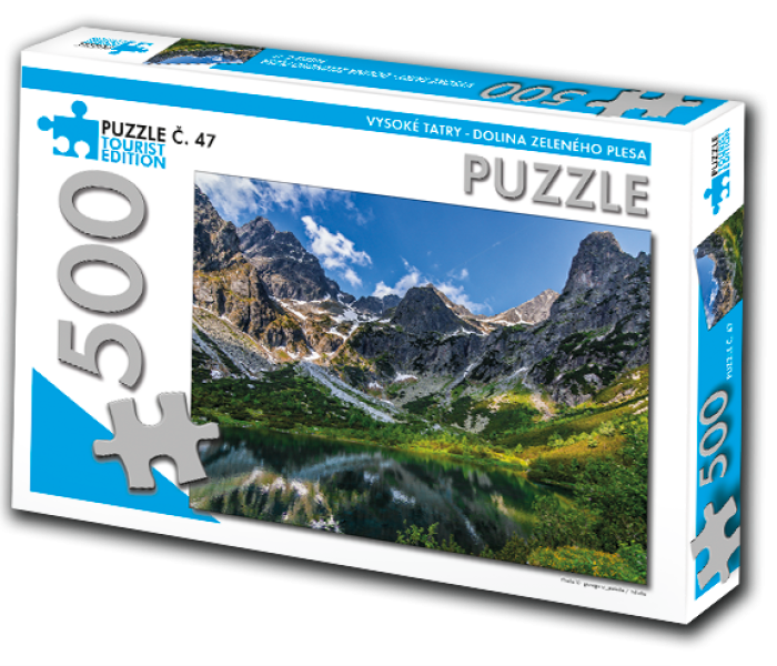 Puzzle - Tourist Edition - Vysoké Tatry - Dolina Zeleného plesa