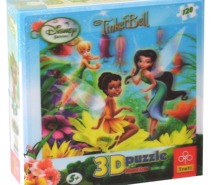 Puzzle - Trefl - Víly - 3D Puzzle