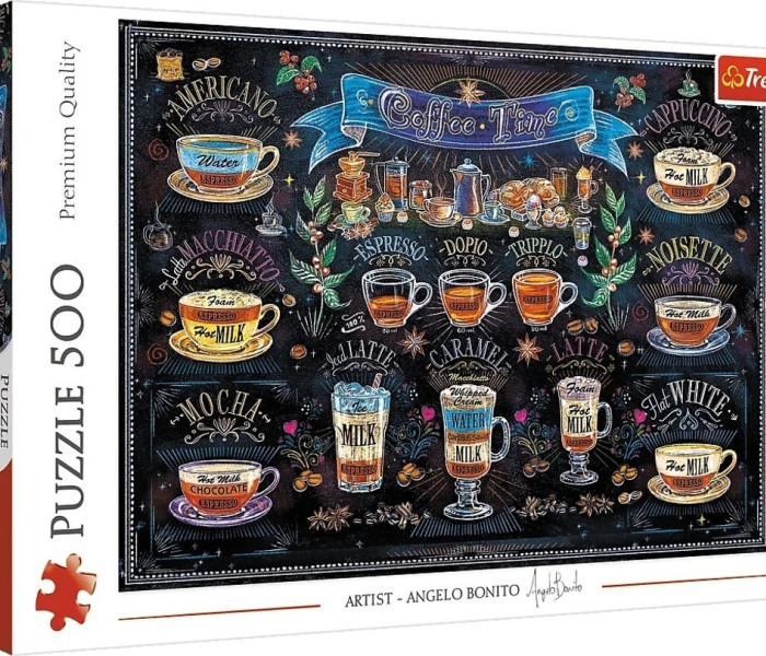 Puzzle - Trefl - Čas na kávu