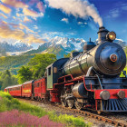 Puzzle - Trefl - Cesta vlakem