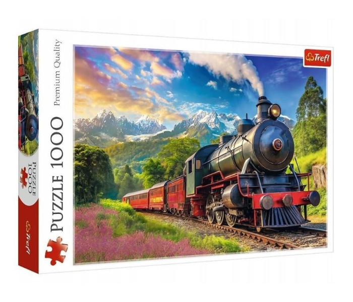 Puzzle - Trefl - Cesta vlakem