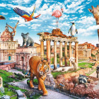 Puzzle - Trefl - Divoký Řím
