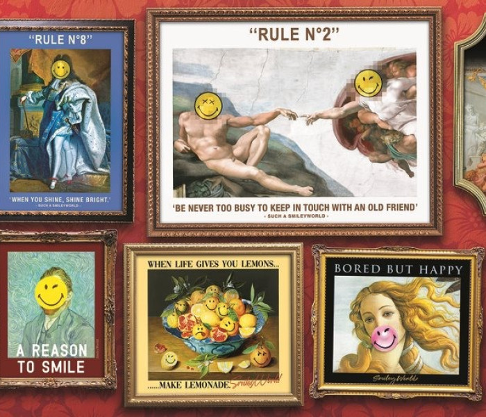 Puzzle - Trefl - Galerie Smiley World - Panoramatické puzzle