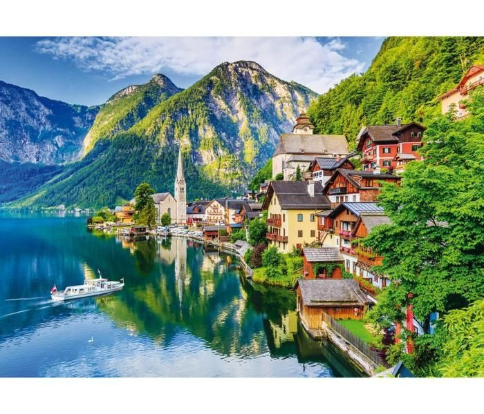 Puzzle - Trefl - Hallstatt, Rakousko