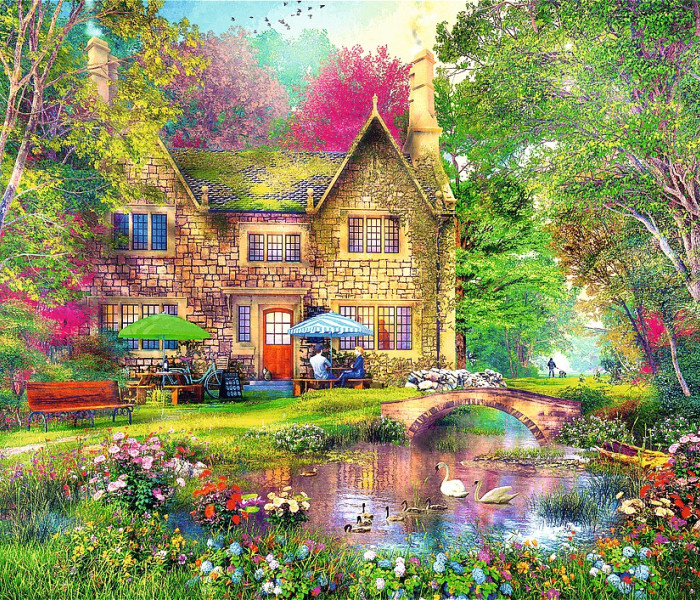 Puzzle - Trefl - Lesní útočiště