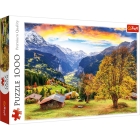 Puzzle - Trefl - Malebná alpská vesnička