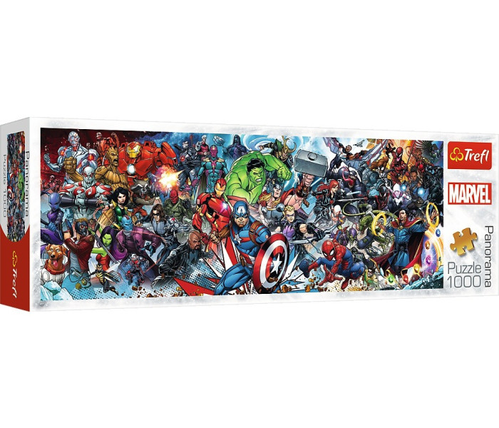 Puzzle - Trefl - Marvel - Panoramatické puzzle