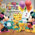 Puzzle - Trefl - Mickey a Minnie slaví narozeniny