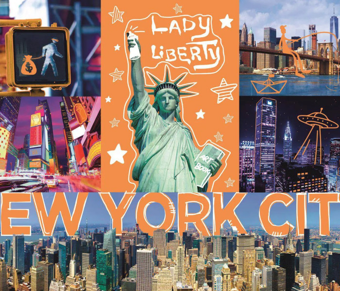 Puzzle - Trefl - New York Svítící puzzle