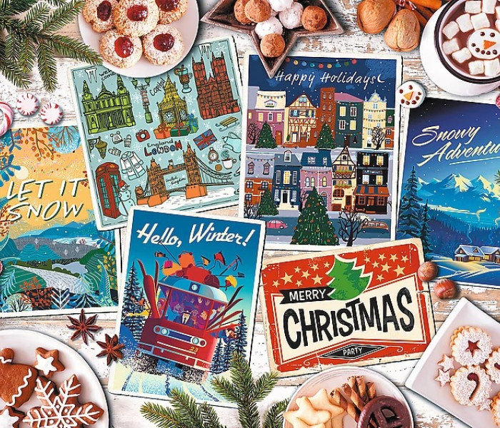 Puzzle - Trefl - Vzpomínky na zimu