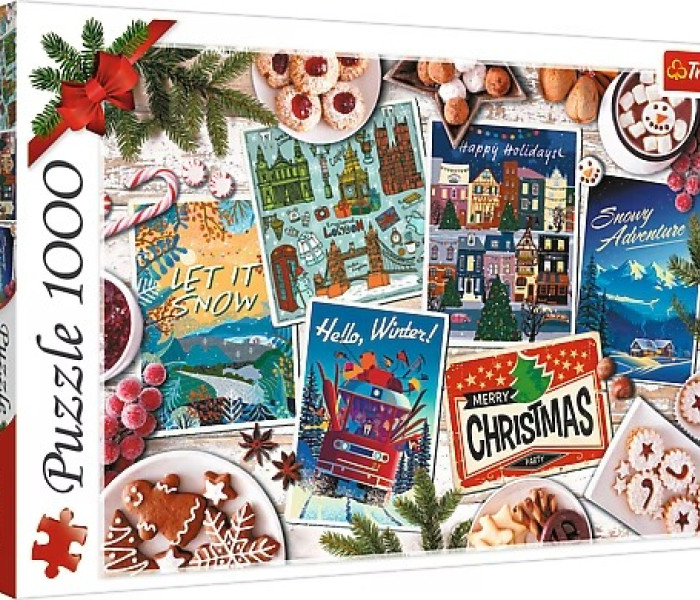 Puzzle - Trefl - Vzpomínky na zimu