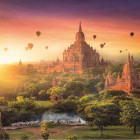 Puzzle - Trefl - Starobylý chrám v Barmě