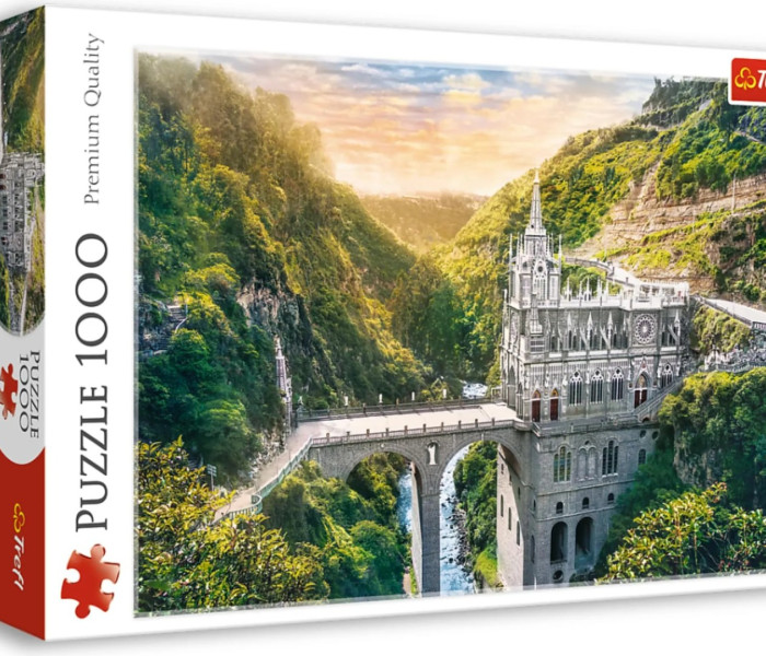 Puzzle - Trefl - vätyňa Las Lajas, Kolumbia