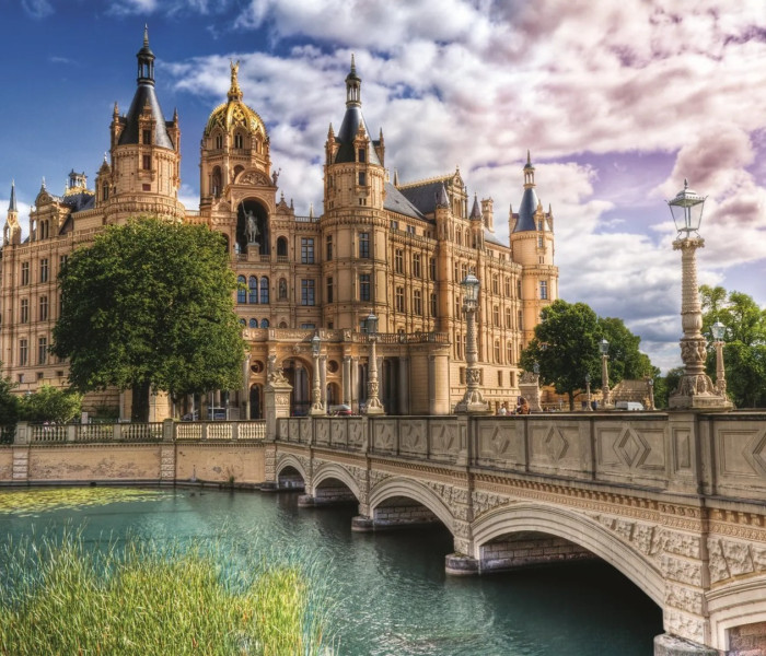 Puzzle - Trefl - Zámek na ostrově