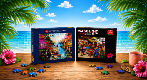 Červnové puzzle inspirace: Objevte svět značek Heye a Jumbo