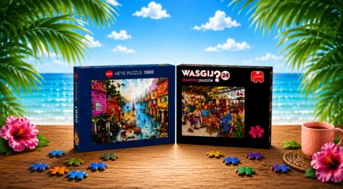 Červnové puzzle inspirace: Objevte svět značek Heye a Jumbo