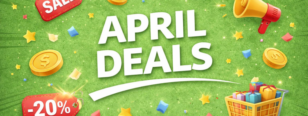 Dubnové slevy jsou tady: Ušetřete více při větším nákupu